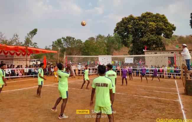 Amit Ranta UTKAL ALUMINA ORGANIZED BLOCK LEVEL RURAL VOLLEYBALL TOURNAMENT