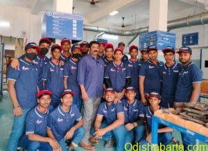 Students at Govt ITI Jajpur