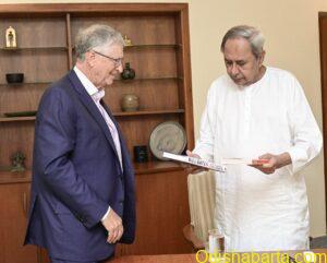 Bill Gates Meets Odisha CM Naveen Patnaik