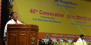 President Droupadi Murmu At OUAT Convocation