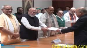 NDA's Radhakrishnan files nomination for vice presidential election