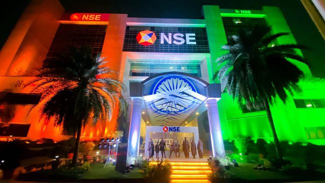 NSE Office Illuminated