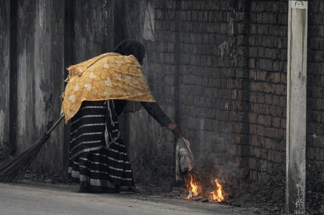 Sweeper-sweeping @ talcher