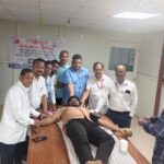 TALCHER WORKING JOURNALISTS’ ASSOCIATION ORGANISES BLOOD DONATION CAMP AT BHEL CAMPUS