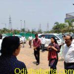 Ms.Padhee inspects sites for industrial expansion in Kalinganagar