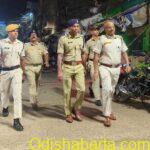 IG Southern Range & SP Berhampur leads Foot Patrolling in Sensitive Areas of Berhampur City