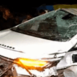 2 Killed, 4 Critically Injured as Speeding Car Crashes into Auto & Bikes in Bhubaneswar | Driver Flees
