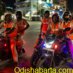 BERHAMPUR POLICE  LAUNCHES 24 Hrs.  BIKE PATROLLING IN CITY