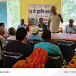 Clean Village, Safe Climate: Awareness Message by Sarpanch  at Singhpur Gram Sabha