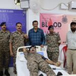  4th Bn CRPF Rayagada organized a blood donation camp