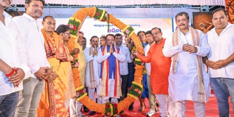 “Dham” Removed from Digha Temple, Odisha CM Felicitated in Puri