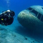Odia  Scuba Diver Explorers Underwater Aircraft Wreck in Jordan