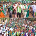 Sukinda Bjd Hold ‘Nari Adhikar Abhijan’  Protest In Jajpur