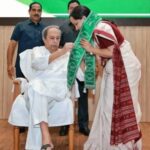 Former IAS officer Sujata Rout Karthikeyan joined the Biju Janata Dal (BJD)