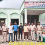 Witness Terror: Four Antisocial Arrested for Threatening Eyewitness in Murder Case; Two Cars Seized in Brahmapur