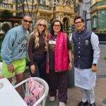 Ace Astrologer Acharya Vinod Kumar Spotted in London with Yuvraj Singh’s Mother, Shikhar and His Wife—Was It an Astrological Reading with the Cricketer?