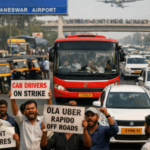 Bhubaneswar Cab Drivers Protest Turns Violent: 100+ Arrested, 400+ Vehicles Seized