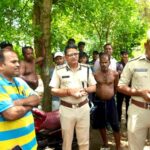 IGP Naik interacted with Floold  affected residents&  Reviews Flood Relief Operations in Jajpur