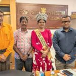 Collector complimented Swagatika for her International Glorious Feat