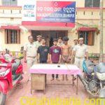 City Bus Extortion Bid Foiled: Three Youths Arrested by Berhampur  Bada Bazar Police