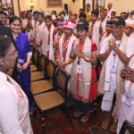 Ganjam Folk Artists Meet President Droupadi Murmu at Rashtrapati Bhavan