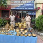 Temple Burglary Solved Within 24 Hours; Two Arrested, Stolen Brass Idols and Puja Articles Recovered