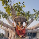 Talcher Turns Festive as 12-Day Ganesh Puja Begins Amid Tight Security