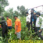 Vigil stand by Gajapati District Administration at Landslide Areas of Gajapati District