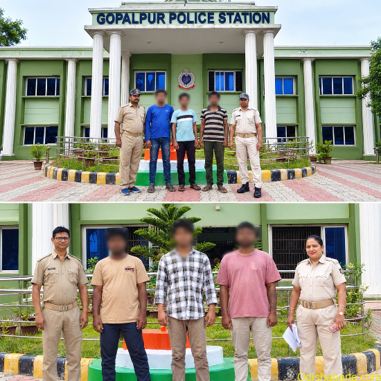 Gopalpur Police Station Group Portraits