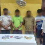 K. Nuagaon Police Arrest 14 in Gambling Crackdown;  Rs.14,090 Seized