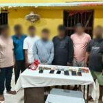 K. Nuagaon Police Crack Down Illegal Gambling Den ; 9 Arrested with Over Rs 1.5 Lakh Cash