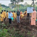 SBI Conducts Mega Plantation Drive at Ramakrishna Mission Ashrama, Hatamuniguda
