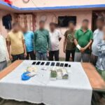 Ten Persons Apprehended in Gambling Raid by K. Nuagaon Police; Cash, Mobile Phones Seized